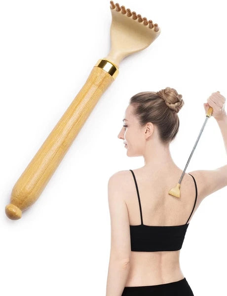 Eco-Friendly Extendable Bamboo Back Scratcher - Perfect Gift for All Occasions