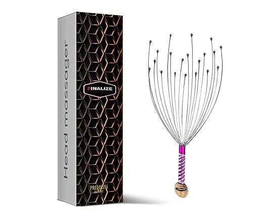 Hair Scalp Manual Massager Head massager Scalp Scratcher 12 Finger Body Relaxing