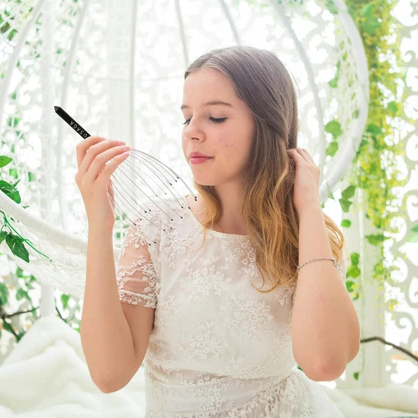 Head Massager Scalp Massager 20 Fingers Head Scratcher for Scalp Body Relaxing (