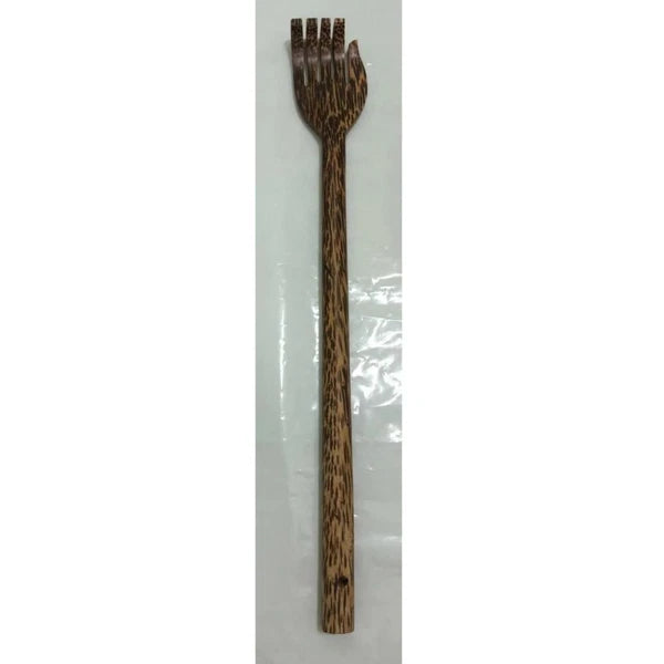 Back Scratcher Palm Wood Handmade stick Itchy Thai Body Massager wooden 40 cm