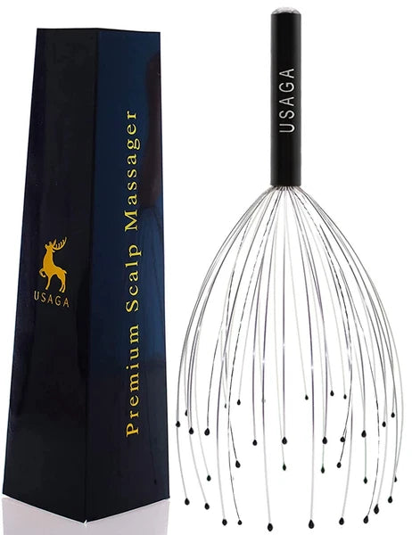 USAGA 36 Fingers Head Massager Scalp Massager Head Scratcher for Scalp Body R...