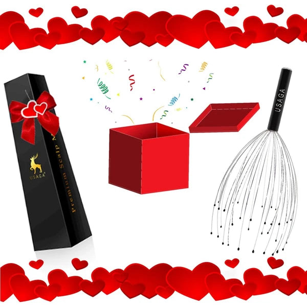 USAGA 36 Fingers Head Massager Scalp Massager Head Scratcher for Scalp Body R...