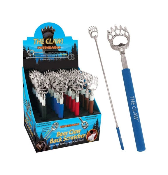 Dm Merchandise B-CLAW Metal Base Bear Claw Back Scratcher 22 in. (Pack of 24)