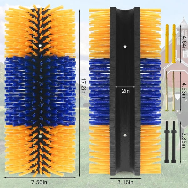 Livestock Scratching Brush Goat Scratcher Full Massage Grooming Brush with 8 Scr