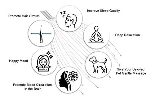 Scalp Massage Machine Head Massager Scalp Scratcher 12 Fingers pack of 2 piece